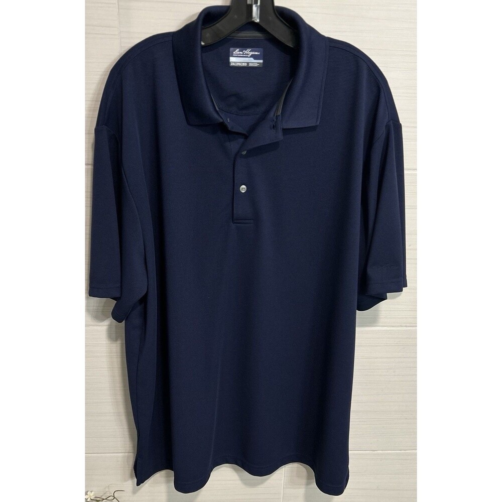 Ben Hogan Navy Blue Performance Polo Shirt 2XL, Golf Travel Casual Country Club
